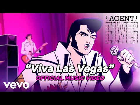 Elvis Presley - Viva Las Vegas (Agent Elvis - Official Animated Music Video)