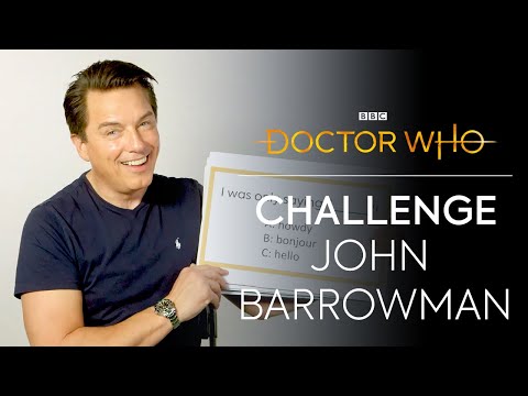 John Barrowman Plays 'What's My Line?' | Revolution of the Daleks | Doctor Who