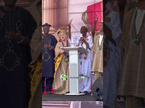 PROF WANDE ABIMBOLA AT ALAAFIN OYO CORONATION CEREMONY