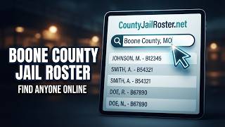 Boone County Jail Roster & Inmate Search | Columbia, Missouri