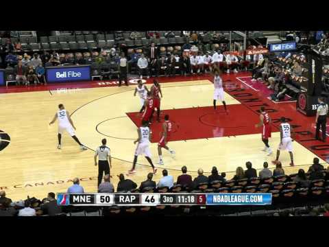 Raptors 905 Highlights: Post To Roberts Alley-Oop - December 11, 2015