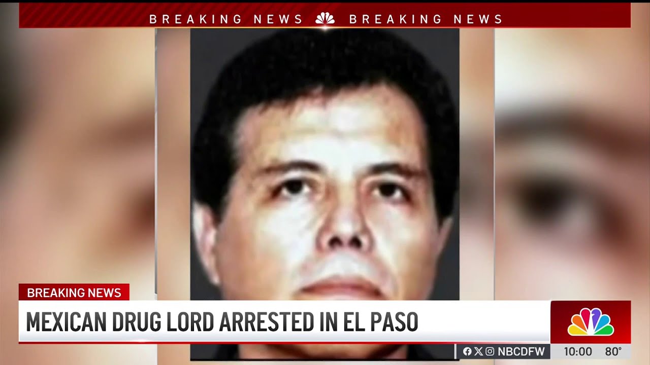 Mexican drug cartel leader arrested in Texas, officials say