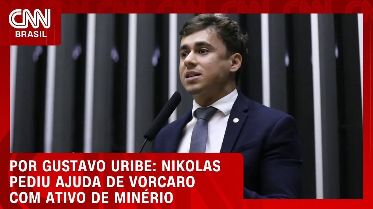 Em áudio, Nikolas pede ajuda de Vorcaro para liberar ativo de minério | LIVE CNN