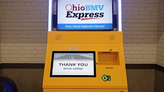 How to use Ohio BMV Express at Meijers.