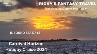 Carnival Horizon 2024 Inbound Sea Days