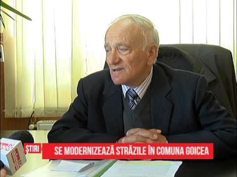 Se modernizează străzile în comuna Goicea