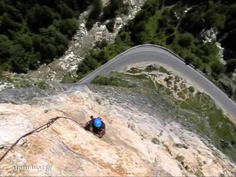 Santinela de la Gatul iadului 6A Cheile Bicazului 16.06.2011 - Őrtorony mászóút  Békás szoros