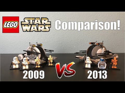 LEGO Star Wars Corporate Alliance Tank Droid Comparison! - (7748 vs. 75015)