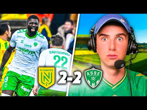 DE L'ESPOIR !? 😳 (NANTES 2-2 ASSE) - Résumé Debrief