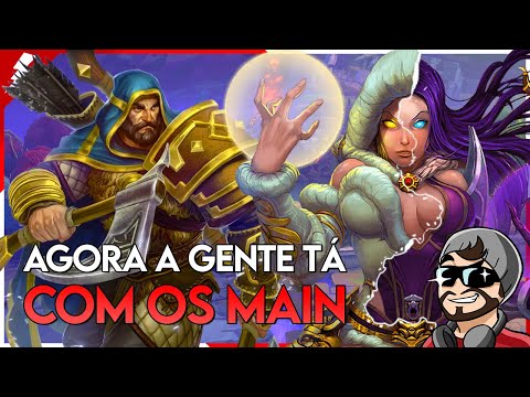 HEL MID, AGORA A GENTE PUXOU NOSSOS MAIN! - ⚡ Smite BR Master Ranked Conquista