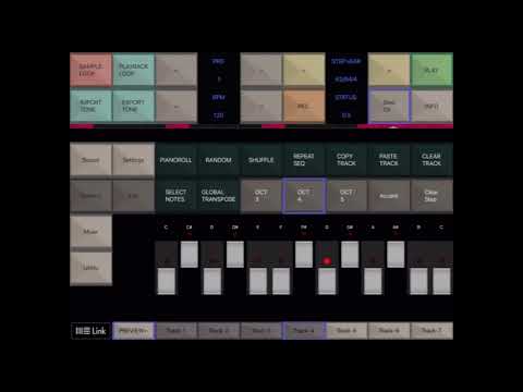 7XDXFM V1.2 IOS FM Synth Sequencer App update (new features, improvised Jam)