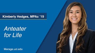 UCI Merage MPAc: Kimberly Hedges (Anteater for Life)