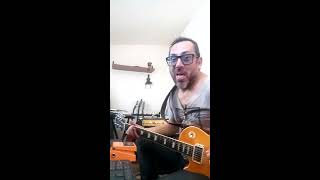 Cover guitar 17Th Moon Racer X Paul gilbert por Veraguas