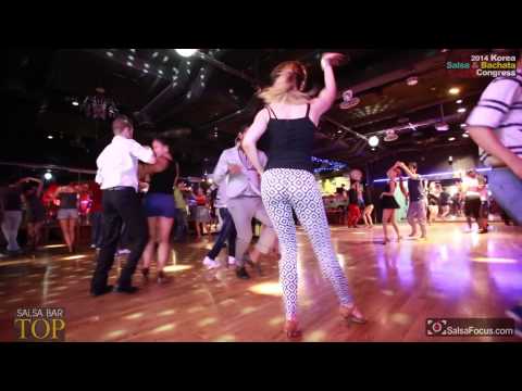 Felipe&Erika salsa Free Dance @ 2014 Korea salsa & Bachata congressAfter FAREWELL PARTY압구정 클럽 TOP