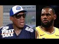 MJ Is The GOAT Over LeBron Would Average 50 Points If He Played Today Dennis Rodman First Take