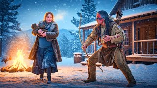 Enfermera Embarazada Salvó Bebé Apache en una Tormenta de nieve- Al amanecer, un Guerrero llegó…