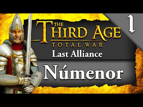NEW* LORD OF THE RINGS MOD! Third Age Total War: DCI Last Alliance: Numenorean Kingdoms Campaign #1
