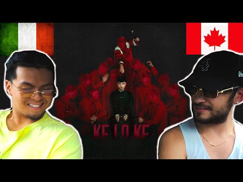 CANADIANS REACT TO ITALIAN DRILL - Tony Effe, Lazza, Gazo - Ke Lo Ke (Visual)