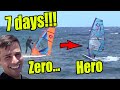 How good can you get in 7 days? - Windsurfing