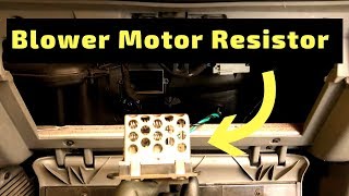 Dodge Grand Caravan Blower Motor Resistor Guide for 2010-2018 Models ...