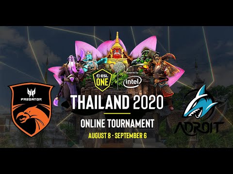 TNC Predator VS Adroit Game 2 (BO3): ESL One Thailand 2020: Asia