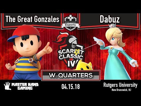 Scarlet Classic IV - The Great Gonzales (Ness, G&W) vs Dabuz (Rosalina) - Winner's Quarters