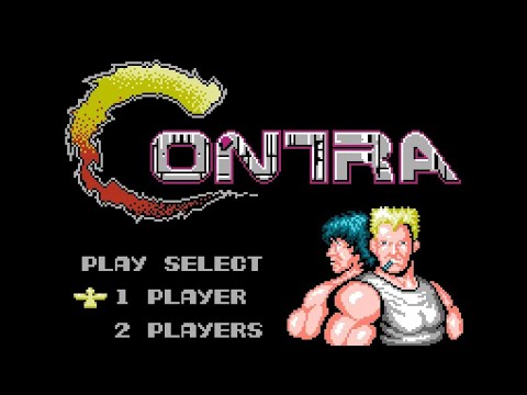 CONTRA (Speedrun) - NES Gameplay