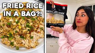 Viral Fried Rice in a BAG! Low Carb + High Protein