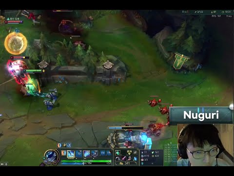 Champion TOP DWG Nuguri stream -The Steel Shadow- Recording time 2020 /11/ 06