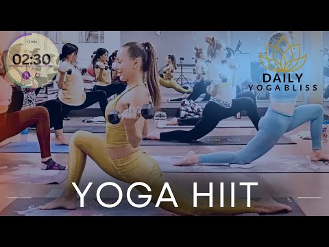 60-MIN YOGA HIIT Workout with WEIGHTS At Home | Full Body Workout, Strength, Mobility & Weight Loss