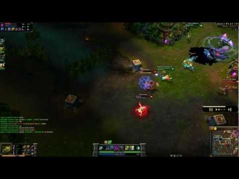 League of Legends - Fail Akali or pro Morgana? (HD)