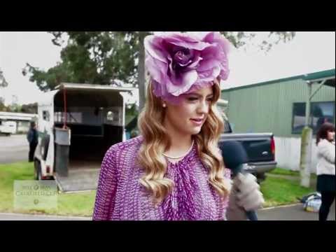 2012 BMW Caulfield Cup Carnival - Jesinta Campbell Media Kit Shoot Behind the Scenes