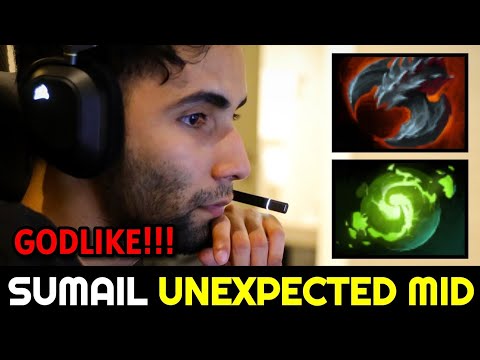 SUMAIL Unexpected MID — Satanic & Refresher Build Dota 2