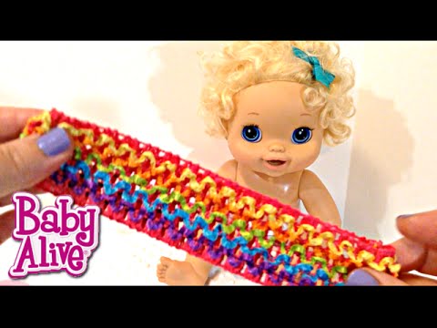 How to make a Tutu for your Baby Alive Doll with Aleasha