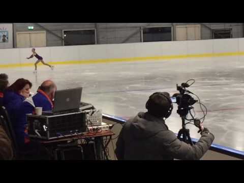 Sam van der Kooi - KNSB extra selectiewedstrijd Alkmaar 15 januari 2017