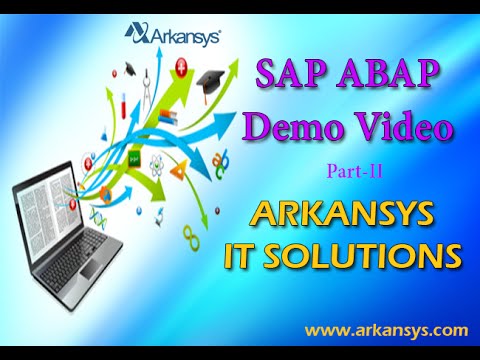 SAP ABAP ONLINE TRAINING | ABAP TRAINING VIDEOS 2 | ABAP FULL VIDEO