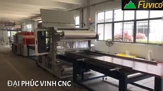 WOODMASTER. DÂY CHUYỀN MÁY ĐÓNG GÓI BỌC MÀNG PE CÁNH CỬA ĐI CÔNG TRÌNH CHUYÊN NGHIỆP