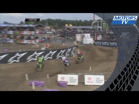 MXGP of Belgium - Fight between Strijbos, Febvre and Desalle