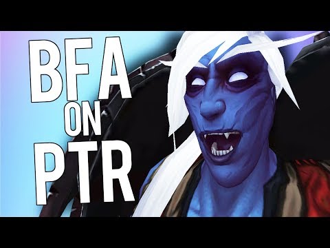 BFA How To Test New Class Changes On PTR! - World of Warcraft: Battle For Azeroth (BETA)