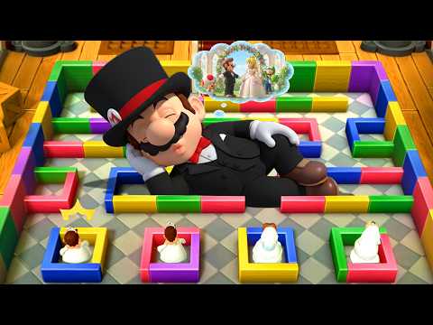 Mario Party 10 Minigames Battle! Mario Vs Luigi Vs Daisy Vs Rosalina