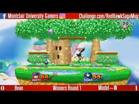MUG: Red Hawk Saga - Bean (Marth) vs Model~W (Samus) - Winners Round 1
