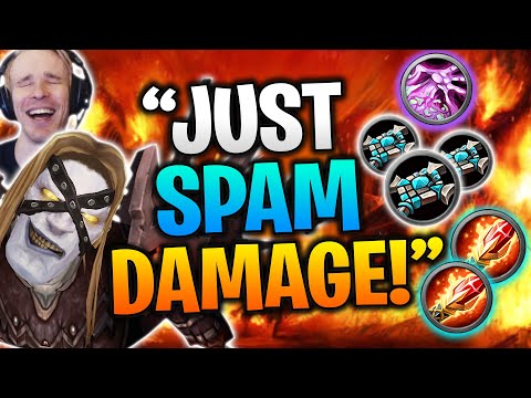 ALL CASTER GAMES = TOTAL CHAOS - Destro Warlock 2600 Solo Shuffle - Cobrak WoW PvP