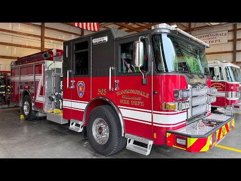 Truck Walk-Around: Bloomingdale VFD Pierce Enforcer Pumper - 40111
