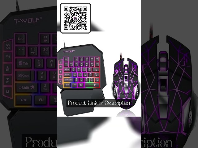 Vídeo relacionado con Empire Gaming - Armor RF800 Teclado y Ratón para Gamers Inalámbrico Recargable QWERTY(Layout Español) con Mouse Pad-RGB Wireless 2.4Ghz Keyboard-4800 dpi Mouse-PC PS4 PS5 Xbox One/Series Mac-Negro
