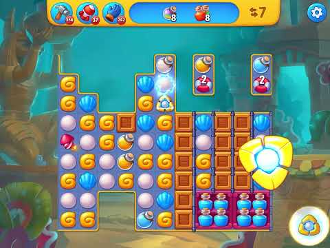 Fishdom level 5678 no boosters フィッシュダム ノーマル [Friend's]