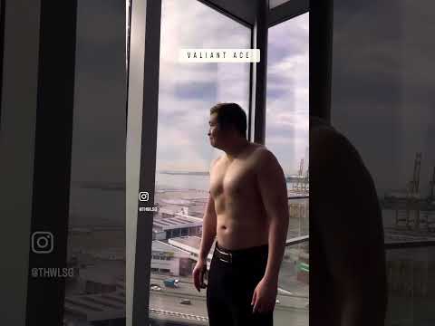 Valiant Ace #valiantace #unloading #shipping #cars #asianmuscle #musclebear #muscle #gym #morning