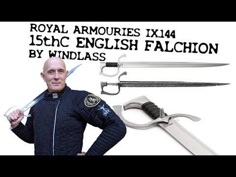 Royal Armouries Collection from Windlass: 15thC English 'Wakefield' Hanger / Falchion IX.144