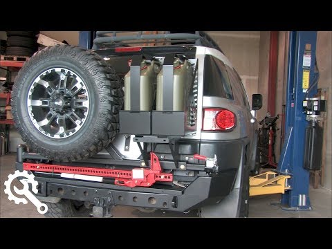 Installing Metal Tech FJ Cruiser Red Eye Bumper