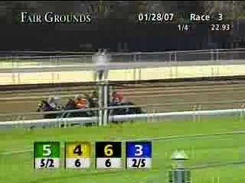 FAIR GROUNDS, 2007-01-28, Race 3