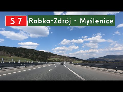 S7 Rabka-Zdrój - Myślenice (Zakopianka)